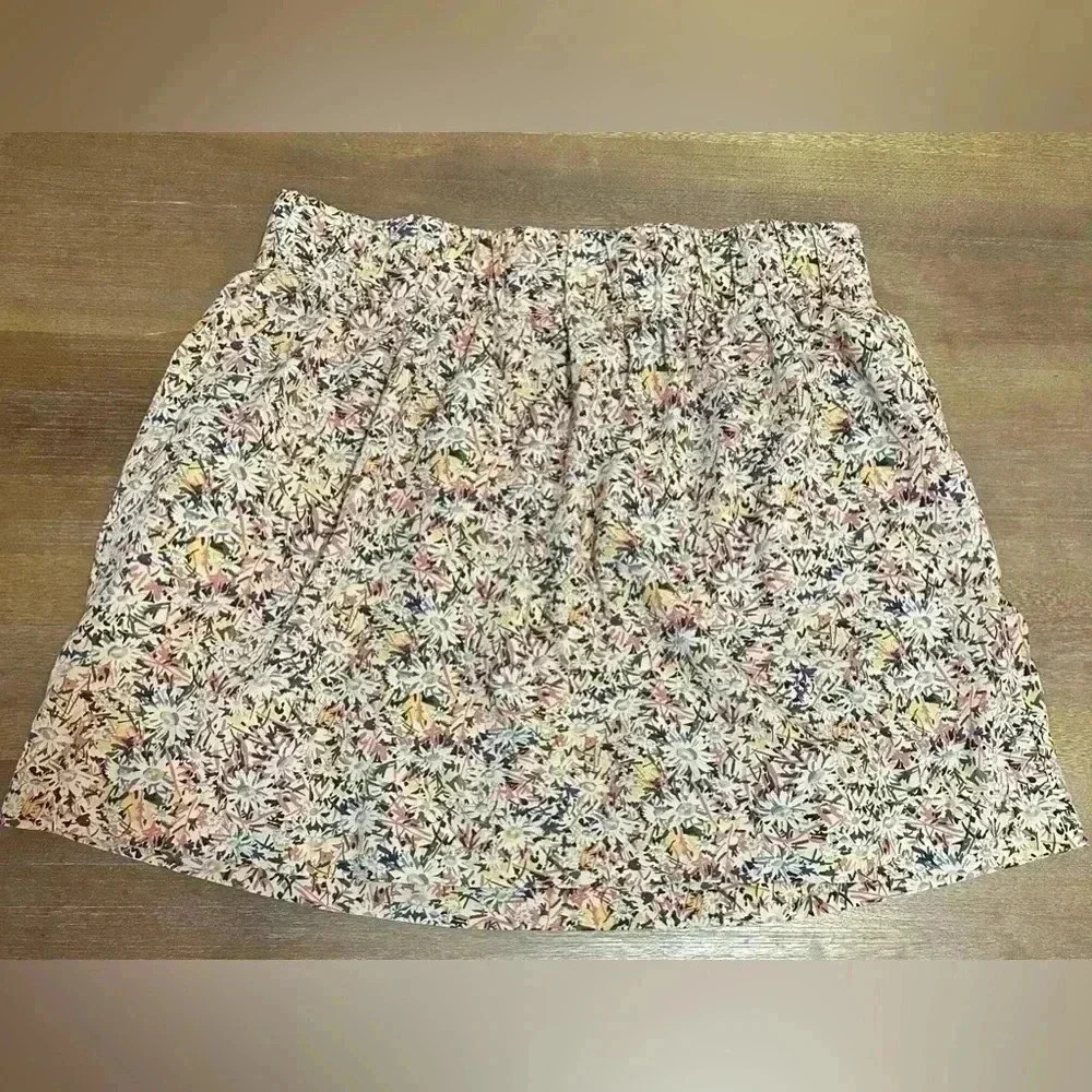 J Crew Floral skirt
